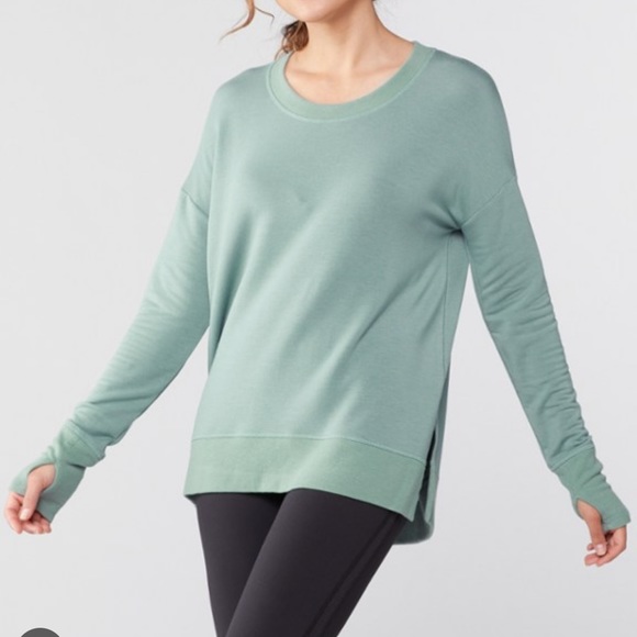 Athleta | Tops | Athleta Coaster Luxe Sweatshirt | Poshmark